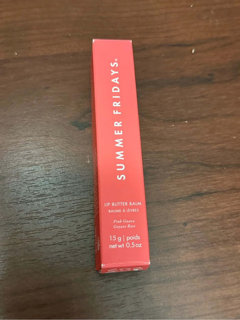 Summer Fridays Lip Butter Balm Pink Guava - Pink Packaging